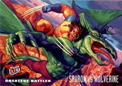 Sauron vs. Wolverine Marvel 1995 Ultra X-Men Prices