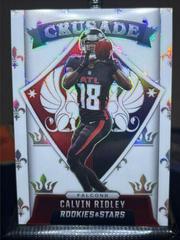 Calvin Ridley [White] #CR10 Football Cards 2021 Panini Rookies and Stars Crusade Prices