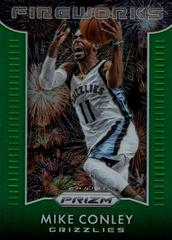 Mike Conley [Green Prizm] Basketball Cards 2015 Panini Prizm Fireworks Prices