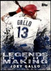 Joey Gallo Baseball Cards 2018 Topps Update Legends in the Making Prices
