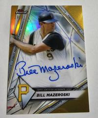 Bill Mazeroski [Gold] Baseball Cards 2022 Topps Finest Moments Autographs Prices