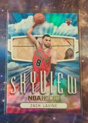 Zach LaVine [Holo] #20 Basketball Cards 2022 Panini Hoops Skyview Prices