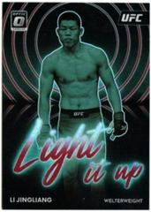 Li Jingliang [Red] #4 Ufc Cards 2023 Panini Donruss Optic UFC Light It Up Prices