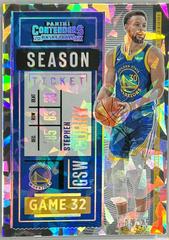 Stephen Curry [Cracked Ice Ticket] Basketball Cards 2020 Panini Contenders Prices