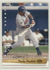 Kirby Puckett #HR24 Baseball Cards 1993 Upper Deck Homerun Heroes Prices