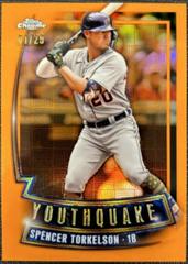 Spencer Torkelson [Orange] #YQ-11 Baseball Cards 2023 Topps Chrome Youthquake Prices