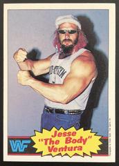 Jesse 'The Body' Ventura Wrestling Cards 1986 Scanlens WWF Prices