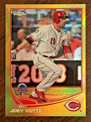 Joey Votto [Gold Refractor] #MB-14 Baseball Cards 2013 Topps Chrome Update Prices