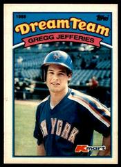 Gregg Jefferies #11 Baseball Cards 1989 Kmart Prices