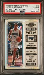 Paolo Banchero #18 Basketball Cards 2022 Panini Contenders Optic Rookie Silver Prices