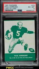 Paul Hornung Football Cards 1961 Lake to Lake Packers Prices