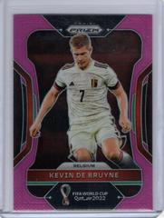 Kevin De Bruyne [Pink] Soccer Cards 2022 Panini Prizm World Cup Prices