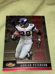 Adrian Peterson #23 Football Cards 2008 Topps Finest Prices