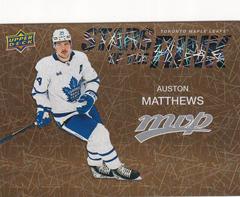 Auston Matthews [Gold] Hockey Cards 2023 Upper Deck MVP Stars of the Rink Prices