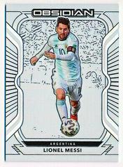 Lionel Messi [Contra] Soccer Cards 2020 Panini Obsidian Prices