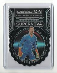 Marc Andre ter Stegen #4 Soccer Cards 2022 Panini Obsidian Supernova Prices