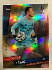 Keylor Navas [Gold Refractor] #49 Soccer Cards 2019 Finest UEFA Champions League Prices