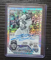 Michael Harris II [Black & White Mini Diamond] #RA-MH Baseball Cards 2023 Topps Chrome Rookie Autographs Prices
