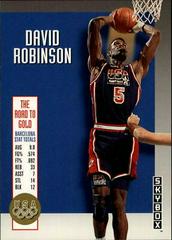 David Robinson #USA10 Basketball Cards 1992 Skybox Olympic Team Prices