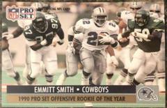 Emmitt Smith #1 Football Cards 1991 Pro Set Prices