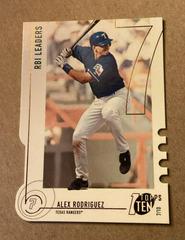 Alex Rodriguez [Die Cut] #48 Baseball Cards 2002 Topps Ten Prices