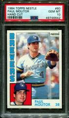 Paul Molitor Baseball Cards 1984 Topps Nestle Prices