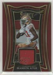 Brandon Aiyuk [Red Prizm] Football Cards 2020 Panini Select Rookie Swatches Prices