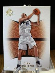 Dirk Nowitzki #98 Basketball Cards 2007 SP Authentic Prices