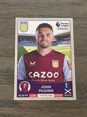 John McGinn Soccer Cards 2023 Panini Premier League Stickers Prices
