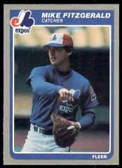 Mike Fitzgerald #U-41 Baseball Cards 1985 Fleer Update Prices