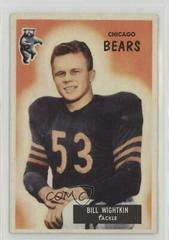Bill Wightkin Football Cards 1955 Bowman Prices