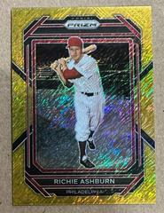 Richie Ashburn [Gold Shimmer] #281 Baseball Cards 2023 Panini Prizm Prices