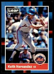 Keith Hernandez Baseball Cards 1988 Leaf Prices