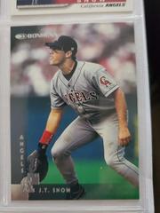 J. T. Snow #42 Baseball Cards 1996 Panini Donruss Prices