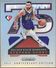 Stephen Curry Basketball Cards 2021 Panini Prizm NBA 75th Anniversary Logo Prices