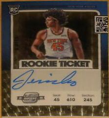 Jericho Sims [Variation Autograph Gold] Basketball Cards 2021 Panini Contenders Optic Prices