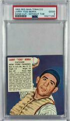 Larry Yogi Berra [Hand Cut Without Tab] Baseball Cards 1952 Red Man Tobacco Prices
