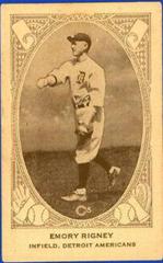 Emory Rigney Baseball Cards 1922 E120 American Caramel Prices