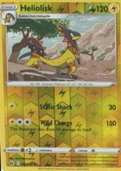 Heliolisk [Reverse Holo] Pokemon Crown Zenith Prices