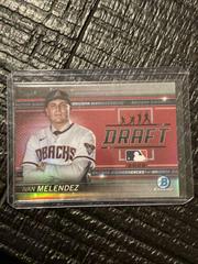 Ivan Melendez [Refractor] Baseball Cards 2022 Bowman Draft Night Prices