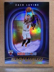 Zach LaVine [Holo] #18 Basketball Cards 2023 Panini Hoops Skyview Prices