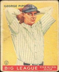 George Pipgras Baseball Cards 1933 Goudey Prices