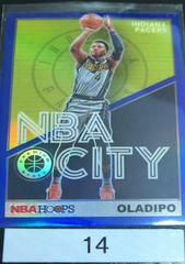 Victor Oladipo [Blue] Basketball Cards 2019 Panini Hoops Premium Stock NBA City Prices