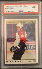 Mike Ricci Hockey Cards 1991 O-Pee-Chee Premier Prices