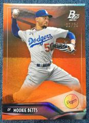 Mookie Betts [Orange] #21 Baseball Cards 2021 Bowman Platinum Prices