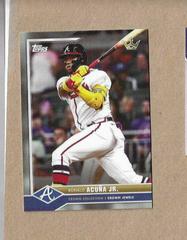 Ronald Acuna Jr. #4 Baseball Cards 2022 Topps X Bobby Witt Jr. Crown Prices