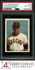 Richard Coggins #47 Baseball Cards 1972 Puerto Rican League Sticker Prices