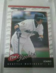 Ichiro #R104 Baseball Cards 2001 Donruss Rookies Prices