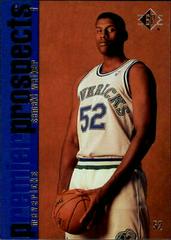 Samaki Walker #130 Basketball Cards 1996 SP Prices