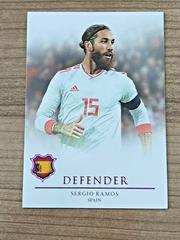 Sergio Ramos [Amethyst] Soccer Cards 2021 Futera Unique World Prices